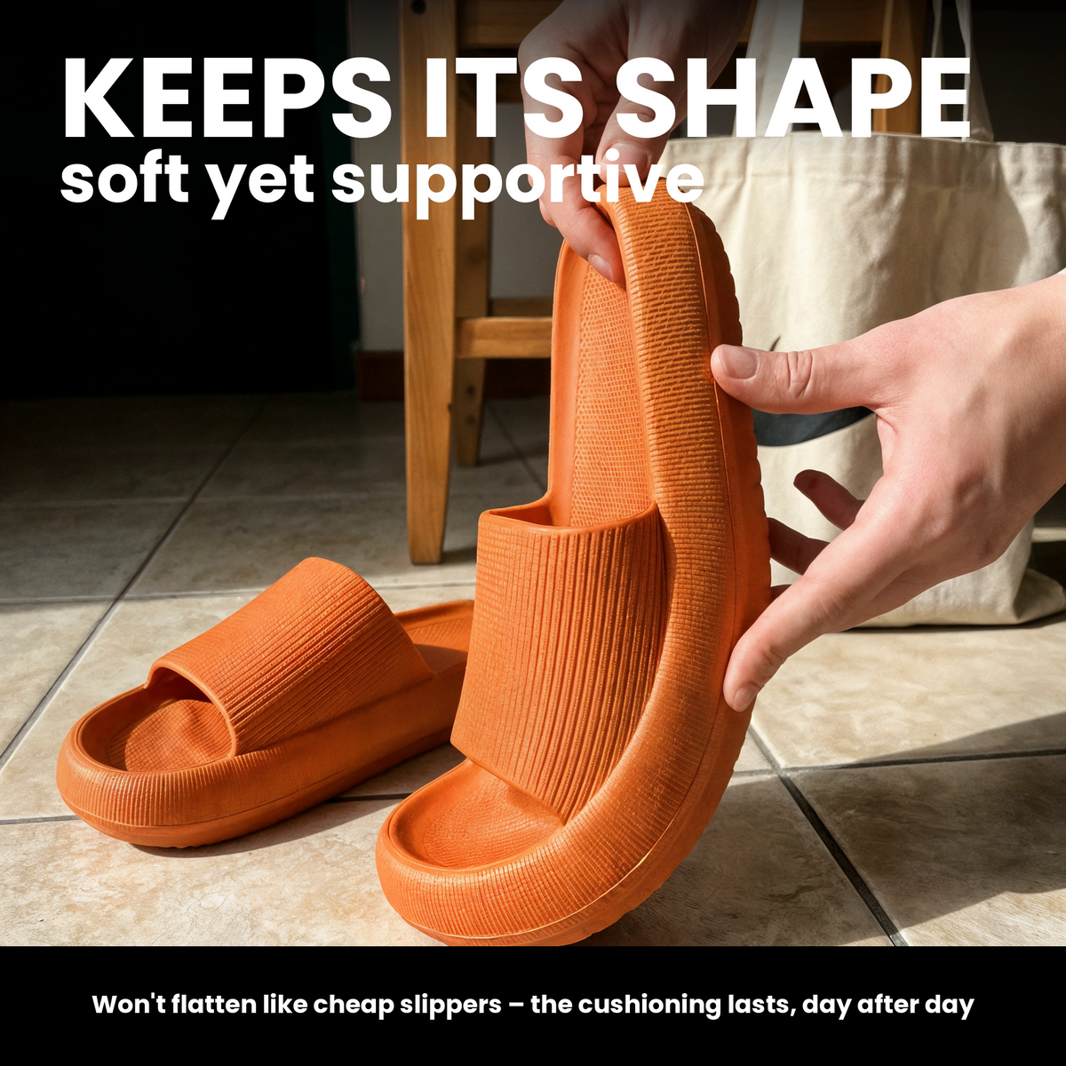 CloudStep Slipper — flexible EVA
