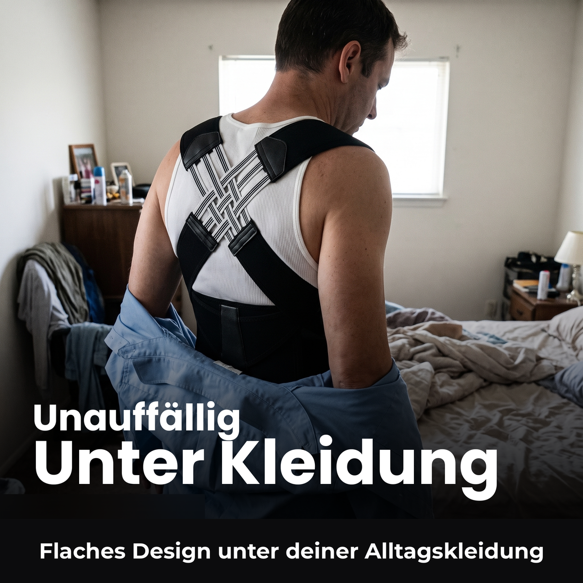 SpineArmor — unauffällig unter Kleidung