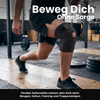 Voria KneeEase Seitenstäbe beim Training