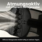 Atmungsaktiv mit offenem Netzgewebe